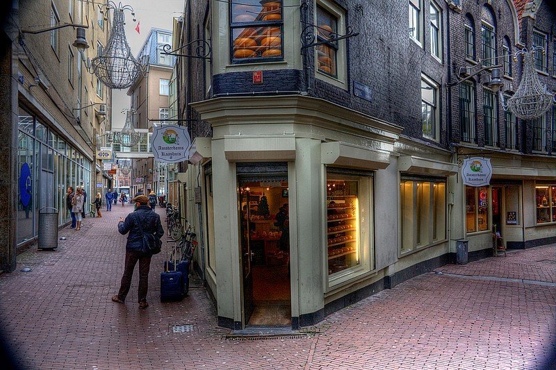 Cheese shop in Amsterdam