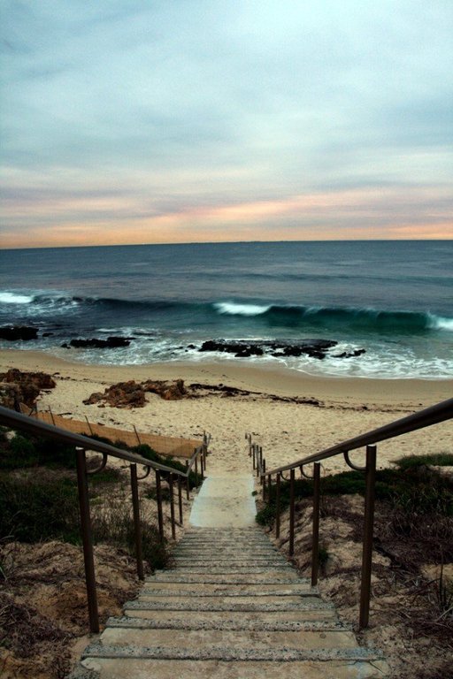 Road to the beach, Australia