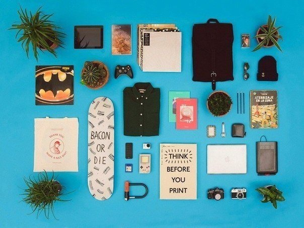 Дизайнер Даниэль Эклер исследовал содержимое сумок творческих людей - 5