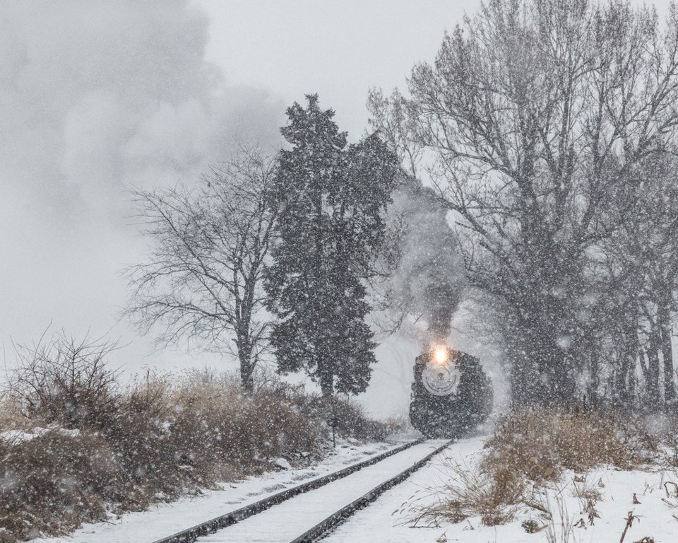 Поезд в Страсбург, Франция