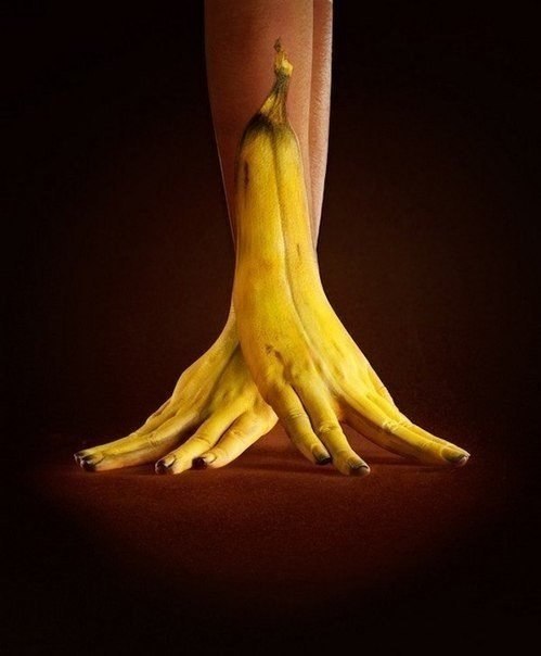 Иллюзии: боди-арт на руках - 5