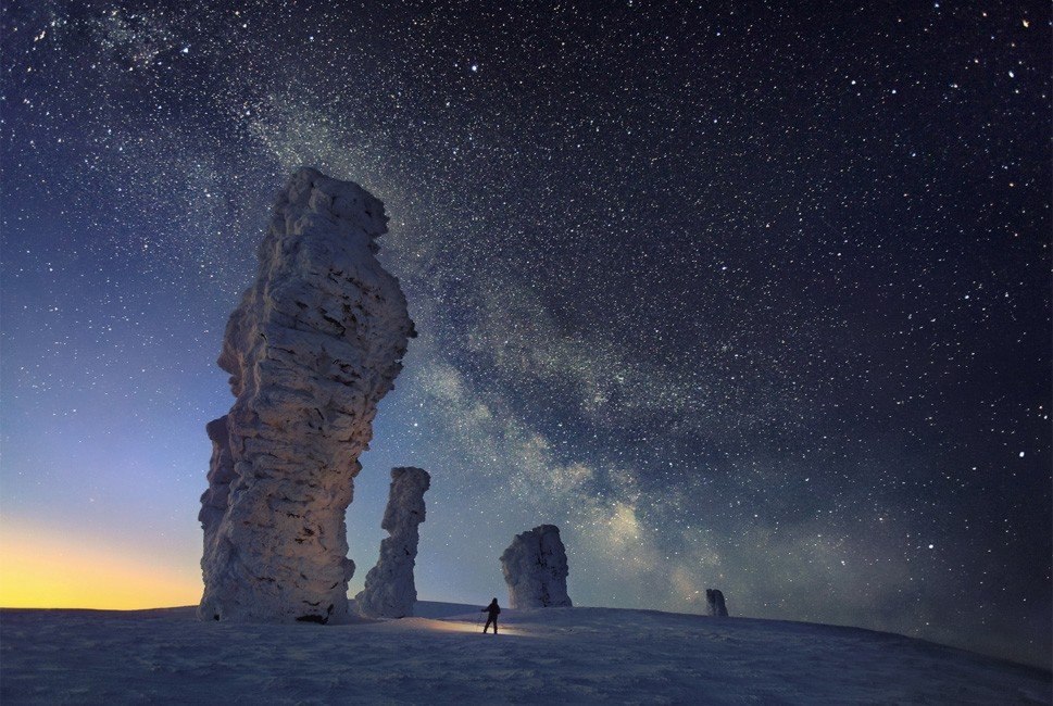 Млечный путь над Уралом, Россия