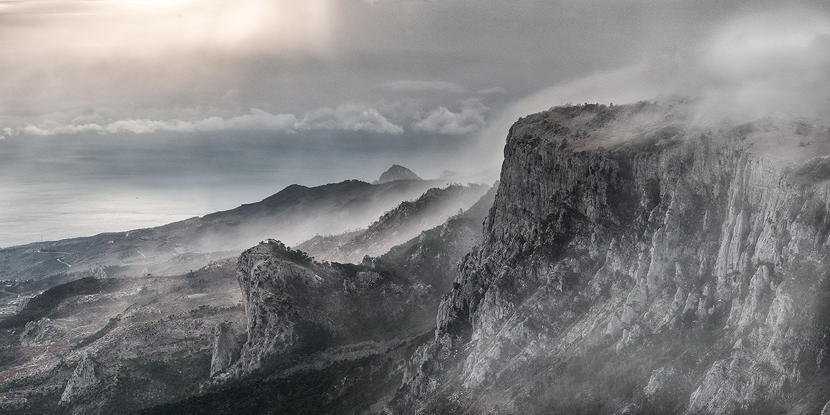Крым, вид с Ай-Петринской яйлы