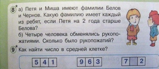 Идиотские учебники. Нынешние учебники стремятся развивать у школьников множество способностей — от умения нестандартно мыслить до левитации и телекинеза