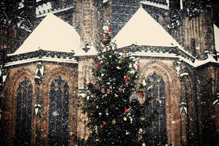 Зимняя Прага, Чехия