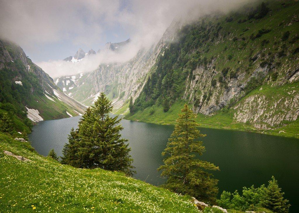 Озеро Фелен, Швейцария