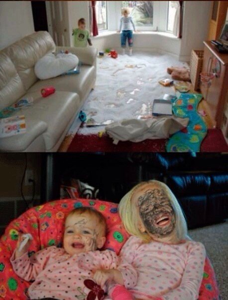 Не стоит оставлять детей без присмотра