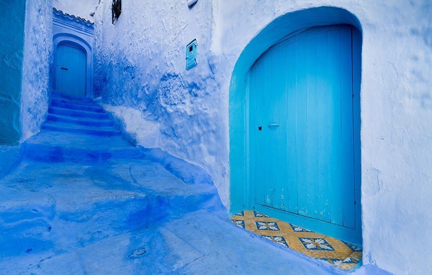 Шефшауэн — старый синий город в Марокко - 2