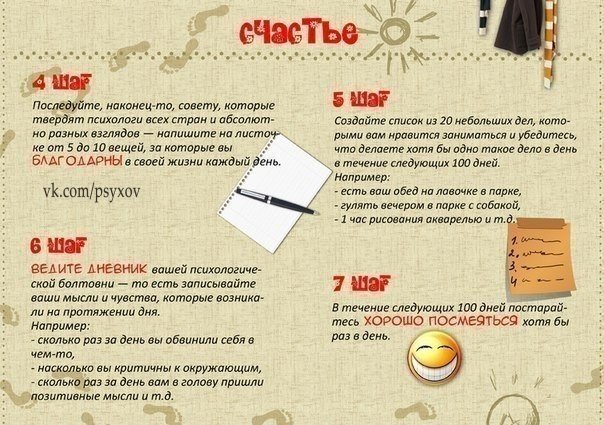 60 маленьких шагов к улучшению жизни. Сохраняйте! - 8