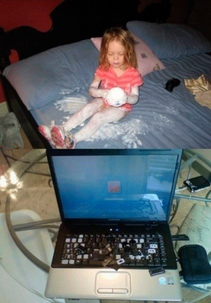 Не стоит оставлять детей без присмотра - 5