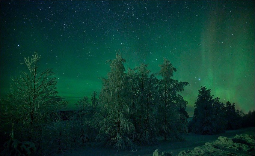 Такое холодное небо над Швецией