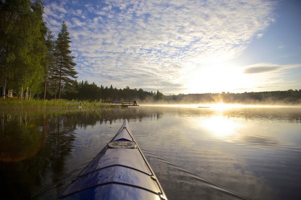 Утро в Финляндии