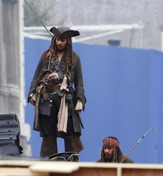 Знаменитые актеры и их каскадеры - 7