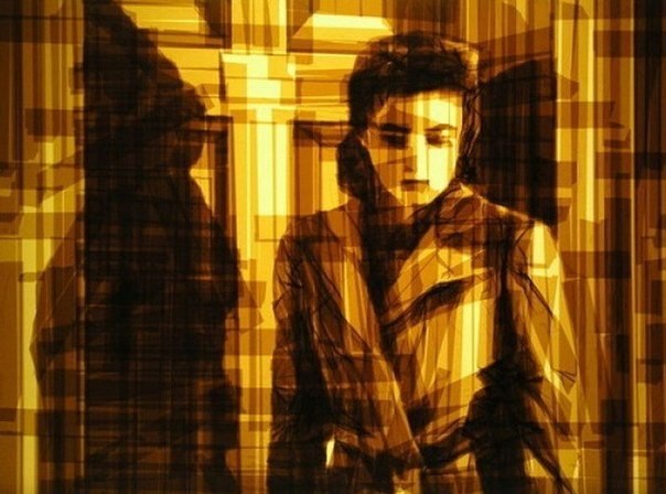 Картины из скотча.<br>Потрясающе!