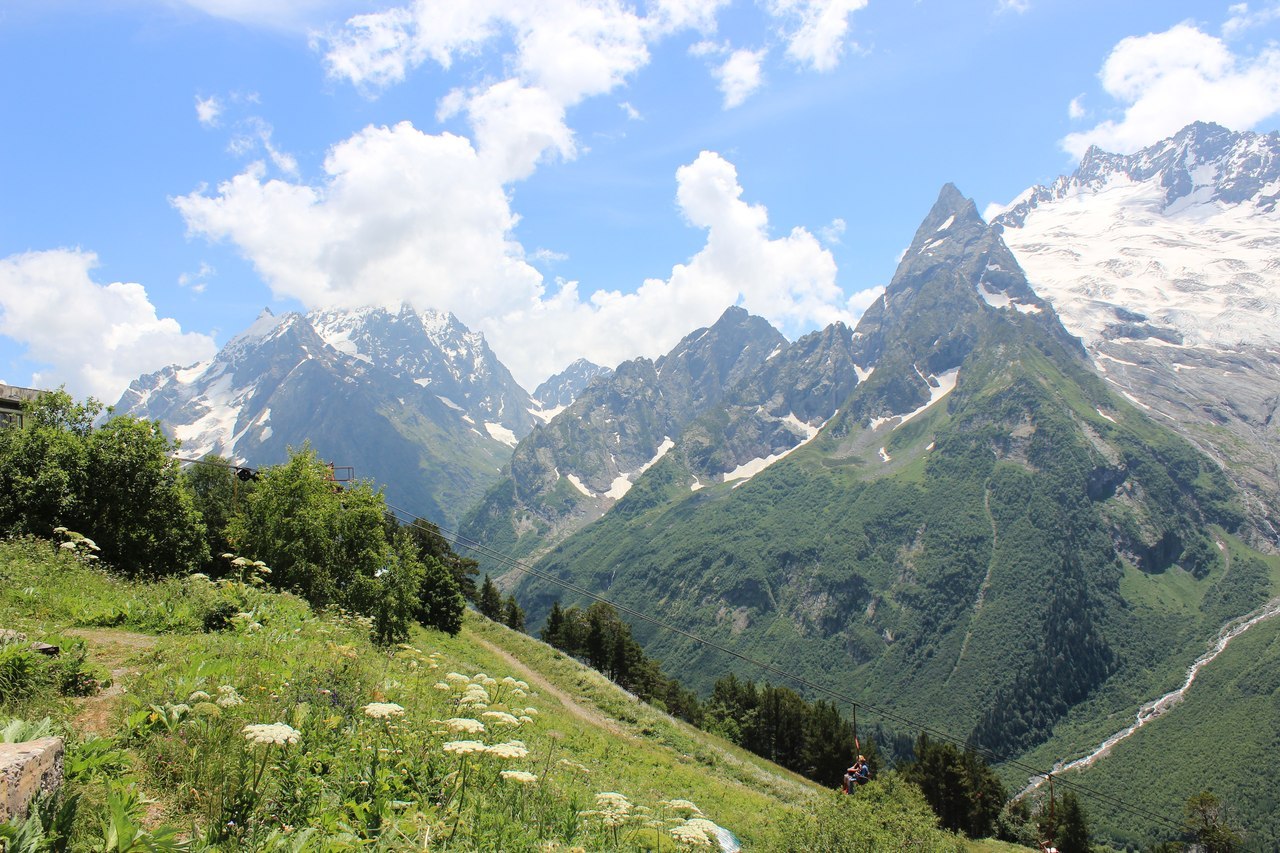 Республика Карачаево-Черкесия (Домбай)