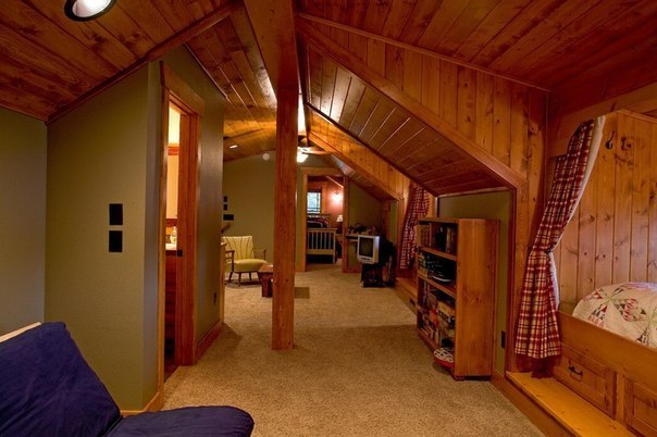 Классический дом в лесу с уютным деревенским интерьером - 5