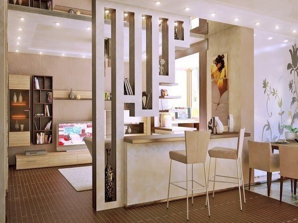 Дизайн небольшой современной квартиры - 6