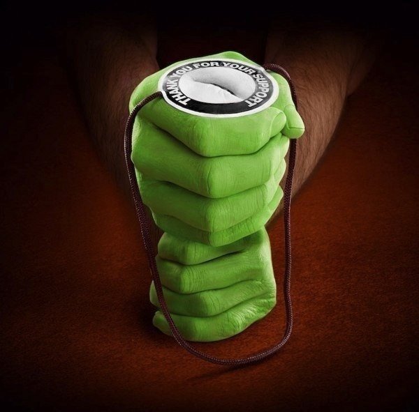 Иллюзии: боди-арт на руках - 3