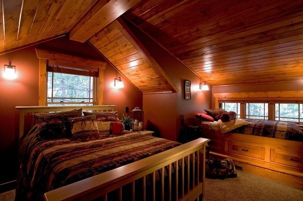 Классический дом в лесу с уютным деревенским интерьером - 8