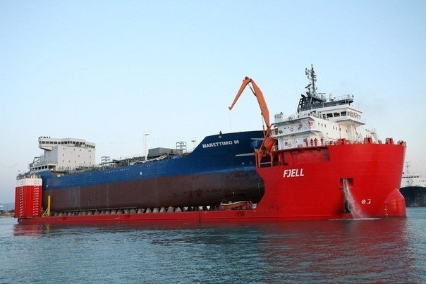 Корабли, которые перевозят другие корабли. Для подобных транспортных операций были созданы корабли-доки. Эти монстры способны с лёгкостью перевозить на своей палубе корабли, тяжёлое оборудование для геологоразведки и даже нефтяные платформы - 5