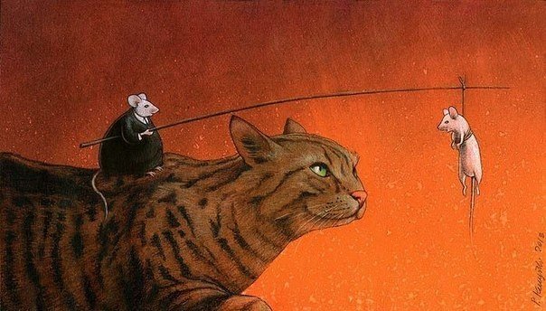 Карикатурист Pawel Kuczynski. Павел Качински (Pawel Kuczynski) родился в 1976 году в Польше. Окончил Академию Изящных Искусств Познани. Работает в жанре социальной карикатуры - 8