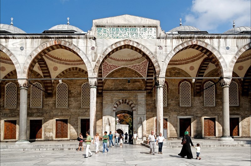 Блакитна мечеть - найбільша мечеть Стамбула. Туреччина - 9