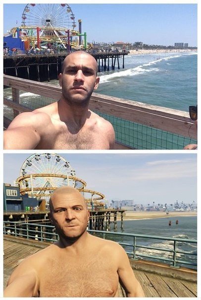 Селфи GTA V в реальности