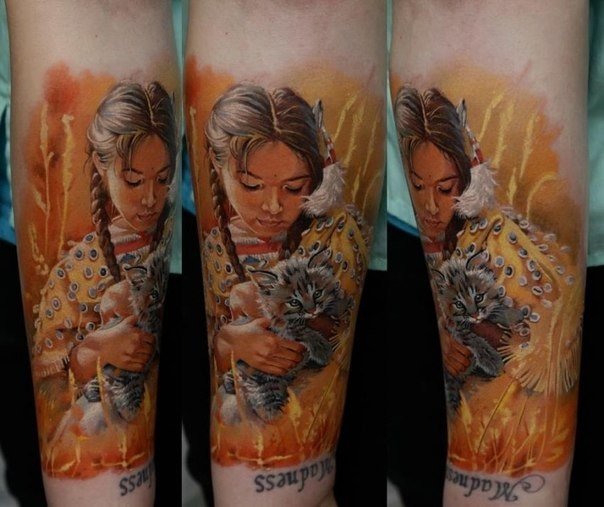 Украинский тату-мастер и его потрясающие работы <br>Дмитрий Самохин, пожалуй, один из лучших мастеров своего дела - 9