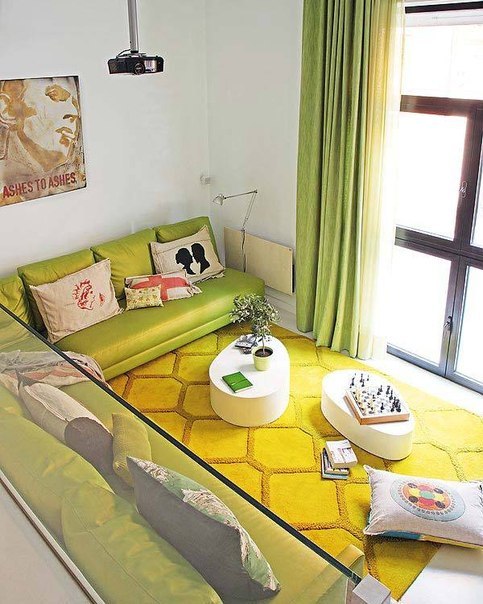 Дизайн интерьера: яркий и стильный современный лофт