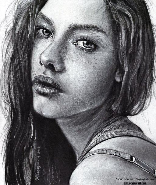 Рисунки цветными карандашами - 6