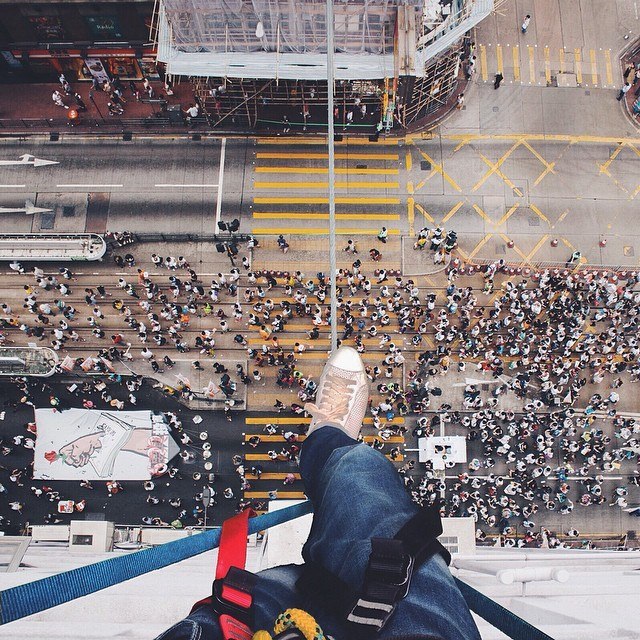 Гуляя по крышам Гонконга