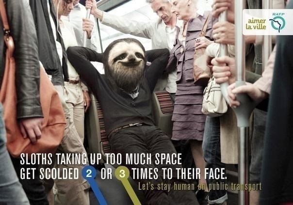 Социальная реклама про общественный транспорт.. Небольшая социальная реклама о том, что следует оставаться людьми, а не животными в общественном транспорте