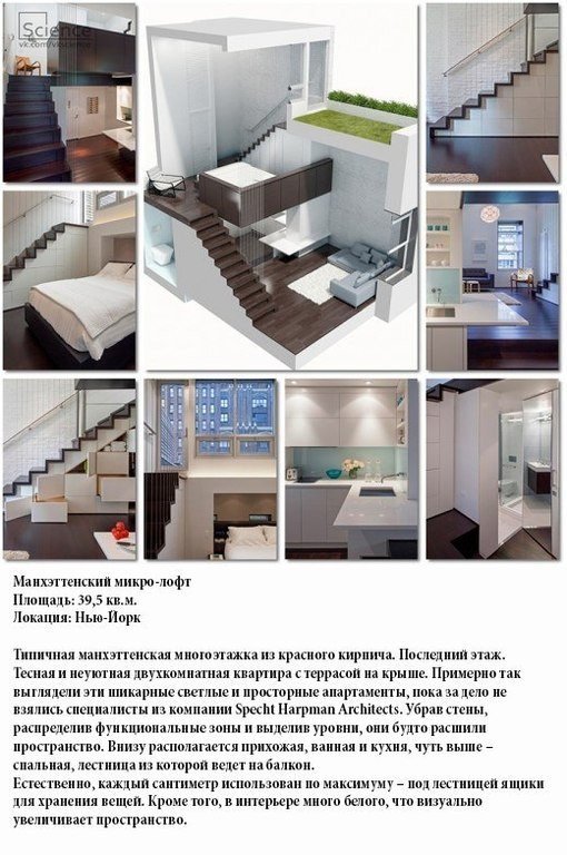 10 самых удивительных миниатюрных квартир. Сегодня мы покажем вам 10 миниатюрных квартир, поражающих воображение. Красота и удобство всего на 10-40 кв.м