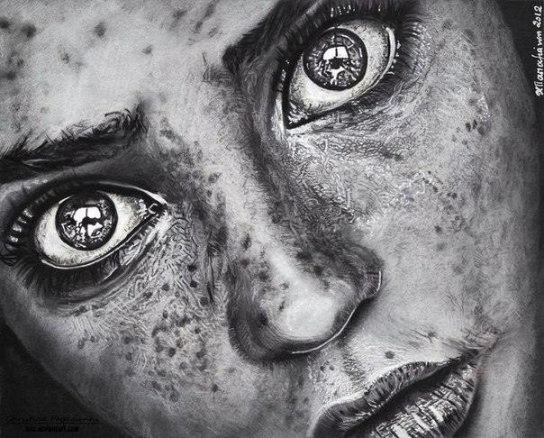 Рисунки цветными карандашами - 7