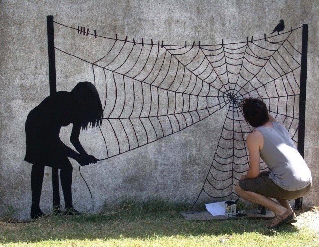 Работы уличного художника Pejac - 6