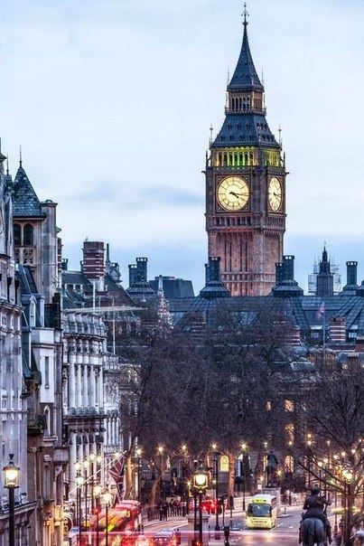 On the streets of London, England