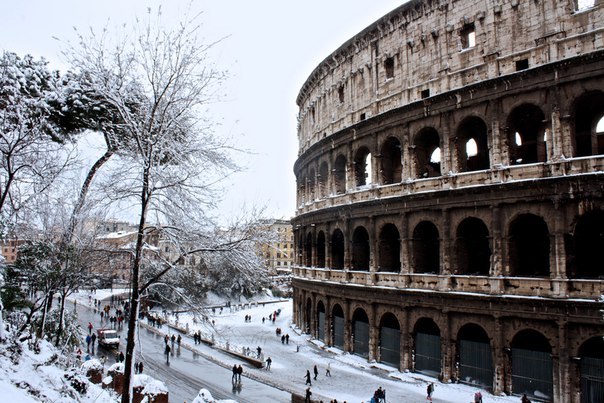 Winter Rome. Italy - 8