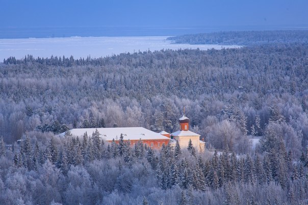 Зима на Соловецких островах. Белое море. Россия - 2