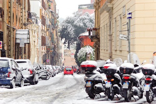 Winter Rome. Italy - 2