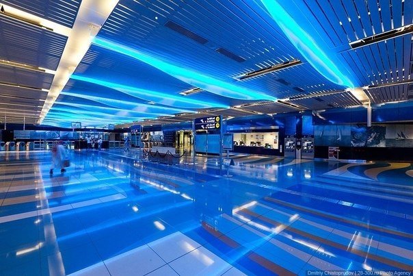 The Dubai Metro is the longest and fully automated rail system in the world, the first metro in the Persian Gulf region - 7