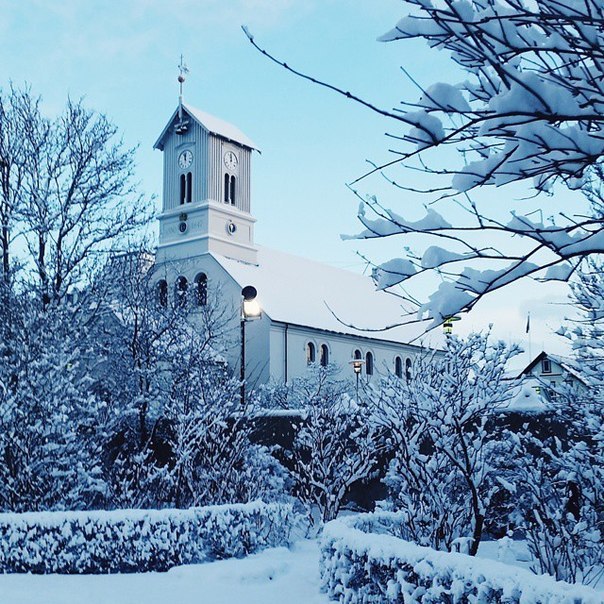 Зимний Рейкьявик, Исландия - 6