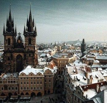 Зимова Прага, Чехія