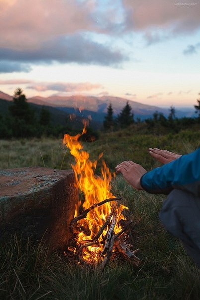 Вечір в горах