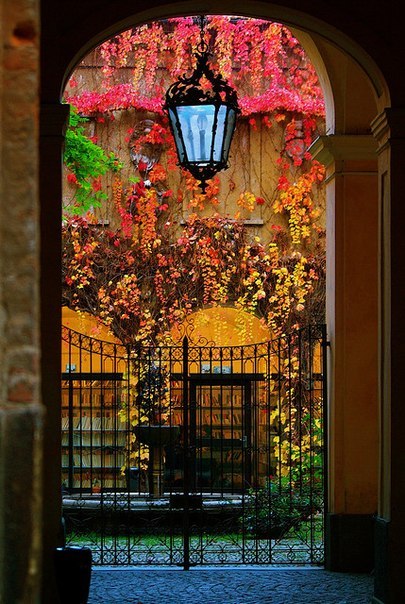 Осень в Италии