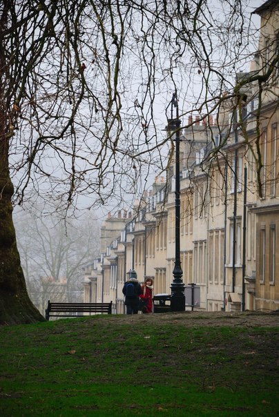 Осень в городе Бат, графство Сомерсет, Англия - 6