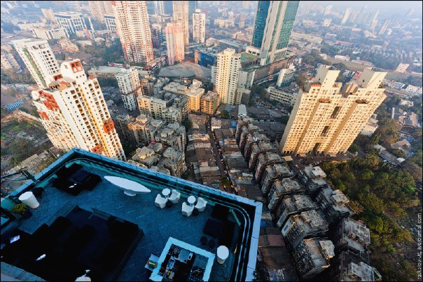 Mumbai is the most populated city in India. In it, the ancient is combined with the modern, and wealth and poverty are side by side with each other - 8