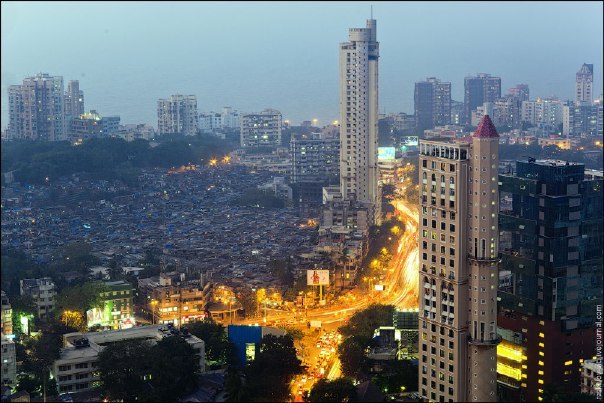 Mumbai is the most populated city in India. In it, the ancient is combined with the modern, and wealth and poverty are side by side with each other - 7