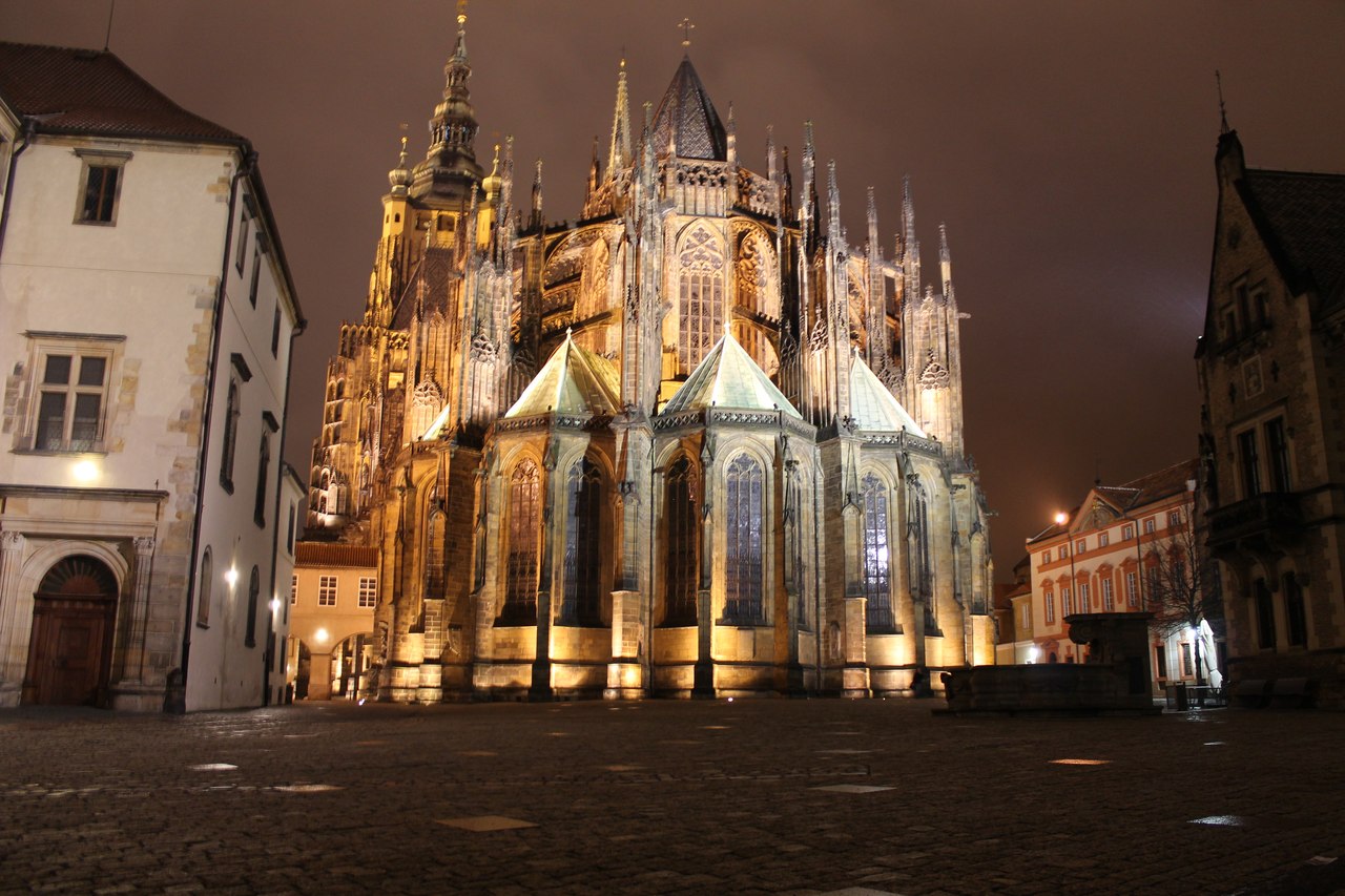 Прага. Собор  Св. Вита