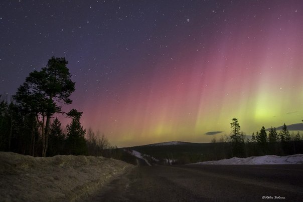 Північне сяйво в Мурманської області, Росія - 1