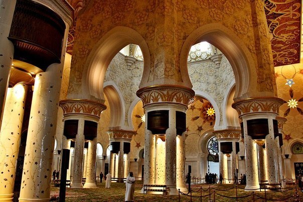 Мечеть шейха Зайеда бин Султана аль-Нахайяна, Абу Даби, ОАЭ - 6